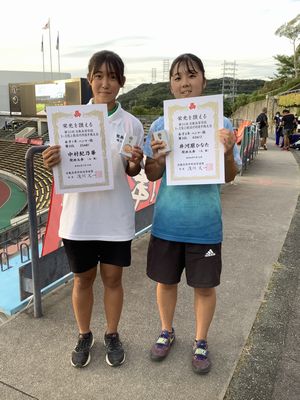 第55回 近畿高等学校ユース陸上競技対抗選手権大会２名入賞 関西大倉中学校 高等学校